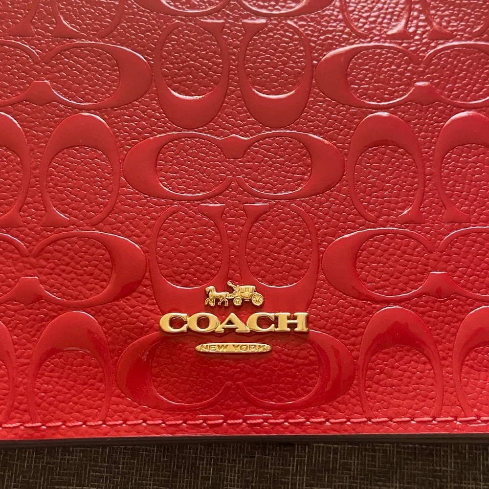 Coach Anna Foldover Crossbody Clutch EUC like new! - Picture 2 of 11